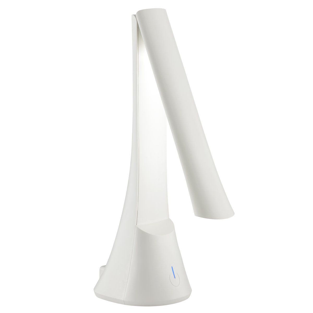 Idana 37cm Blanco lámpara infantil De Brilliant - Idana es una l&aacute;mpara de escritorio elegante y pr&aacute;ctica, fabricada en robusto pl&aacute;stico blanco, perfecta para la habitaci&oacute;n de cualquier ni&ntilde;o, oficina en casa o estudio.