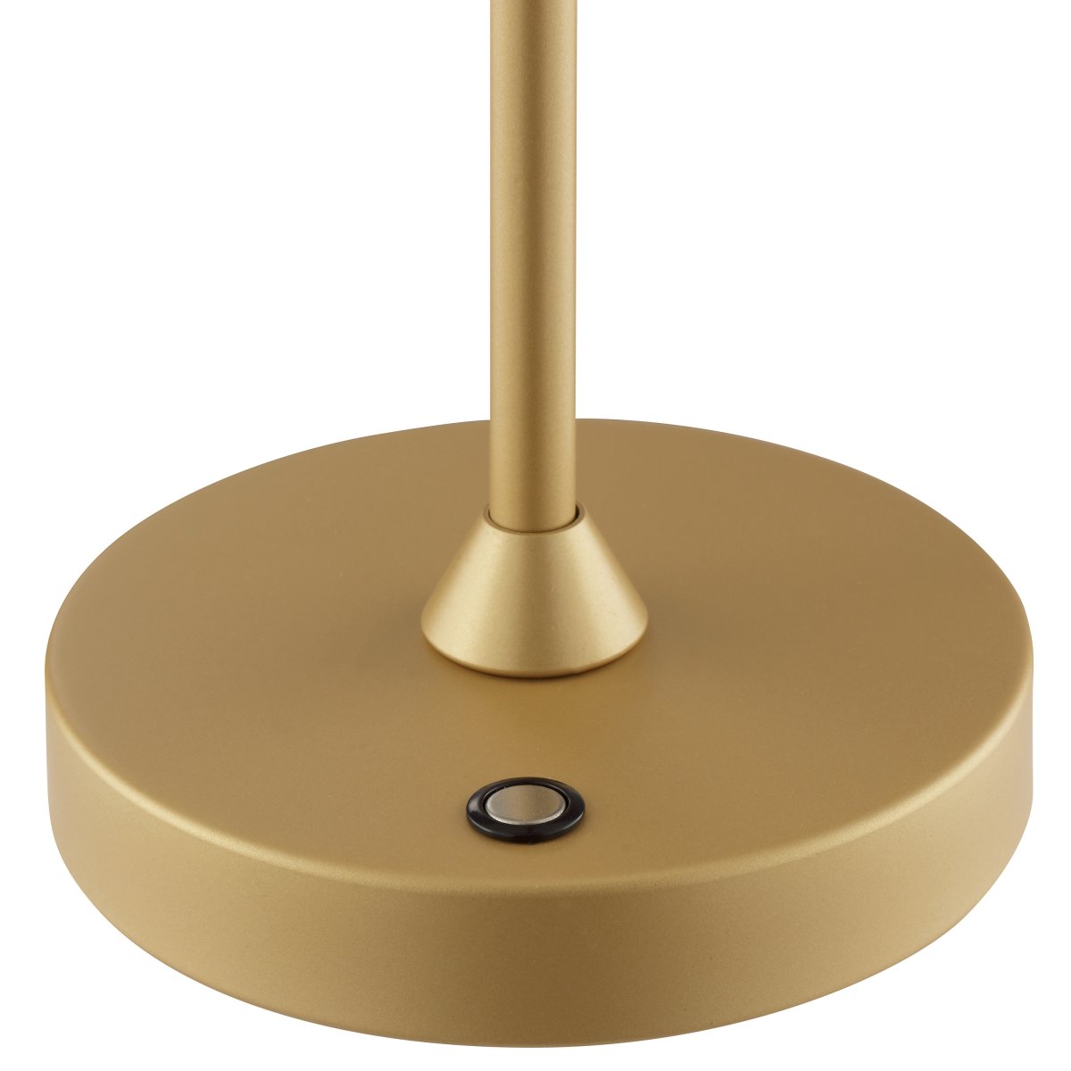 Elora 37cm Oro portátil De Brilliant - Elora es una lámpara de mesa portátil y recargable con un elegante diseño en dorado mate.