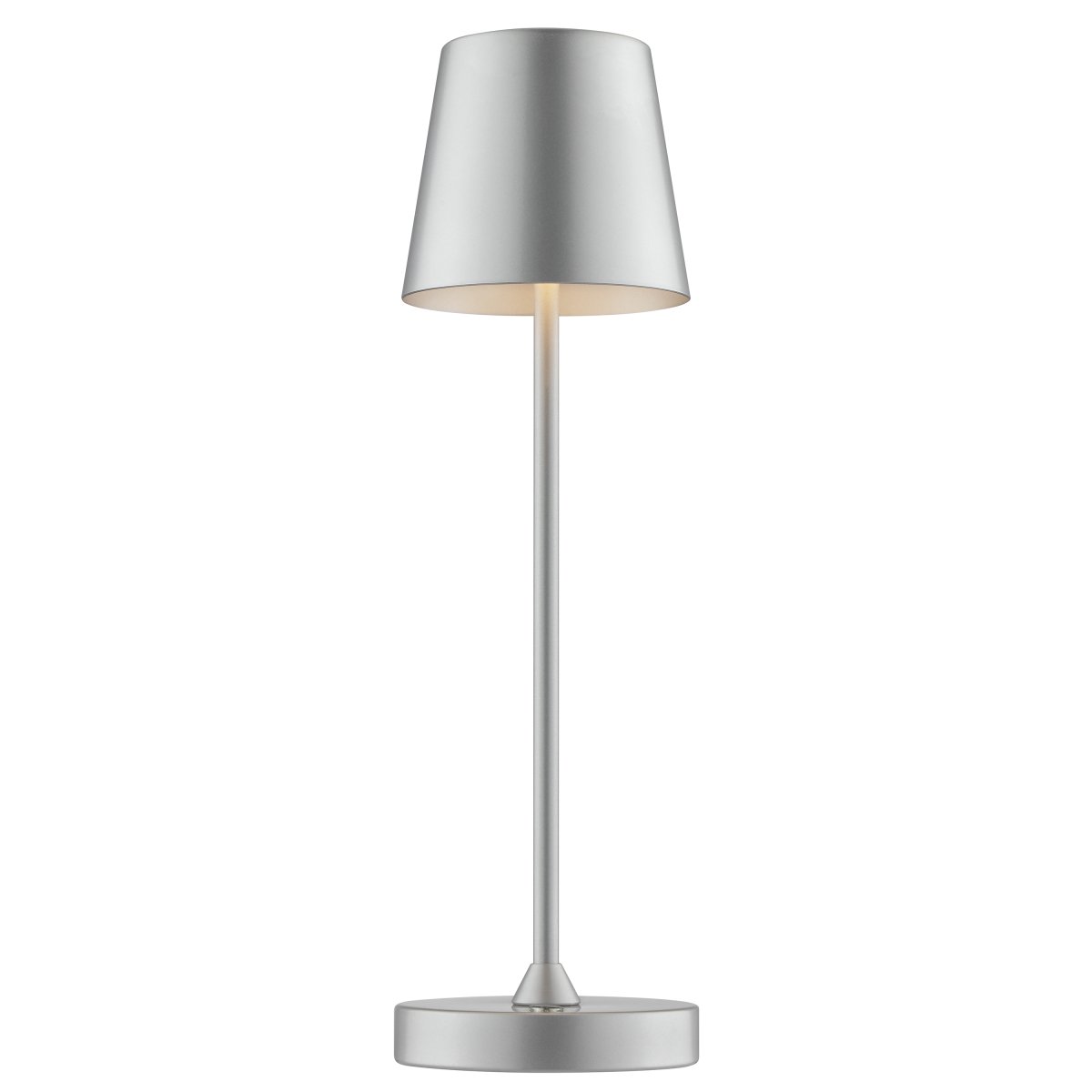 Elora 37cm Plata portátil De Brilliant - La intensidad de la luz se puede regular en tres niveles, lo que permite ajustarla fácilmente a tu estado de ánimo y necesidades.
