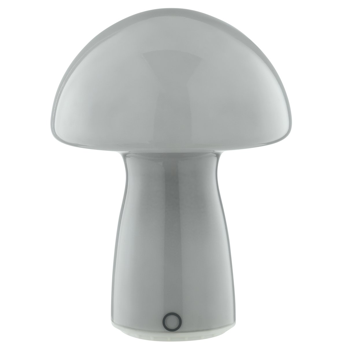 Erik 22cm Gris portátil De Brilliant - La l&aacute;mpara cuenta con tres niveles de intensidad regulable mediante el regulador t&aacute;ctil integrado en la base, lo que permite ajustar f&aacute;cilmente el brillo seg&uacute;n la ocasi&oacute;n.
