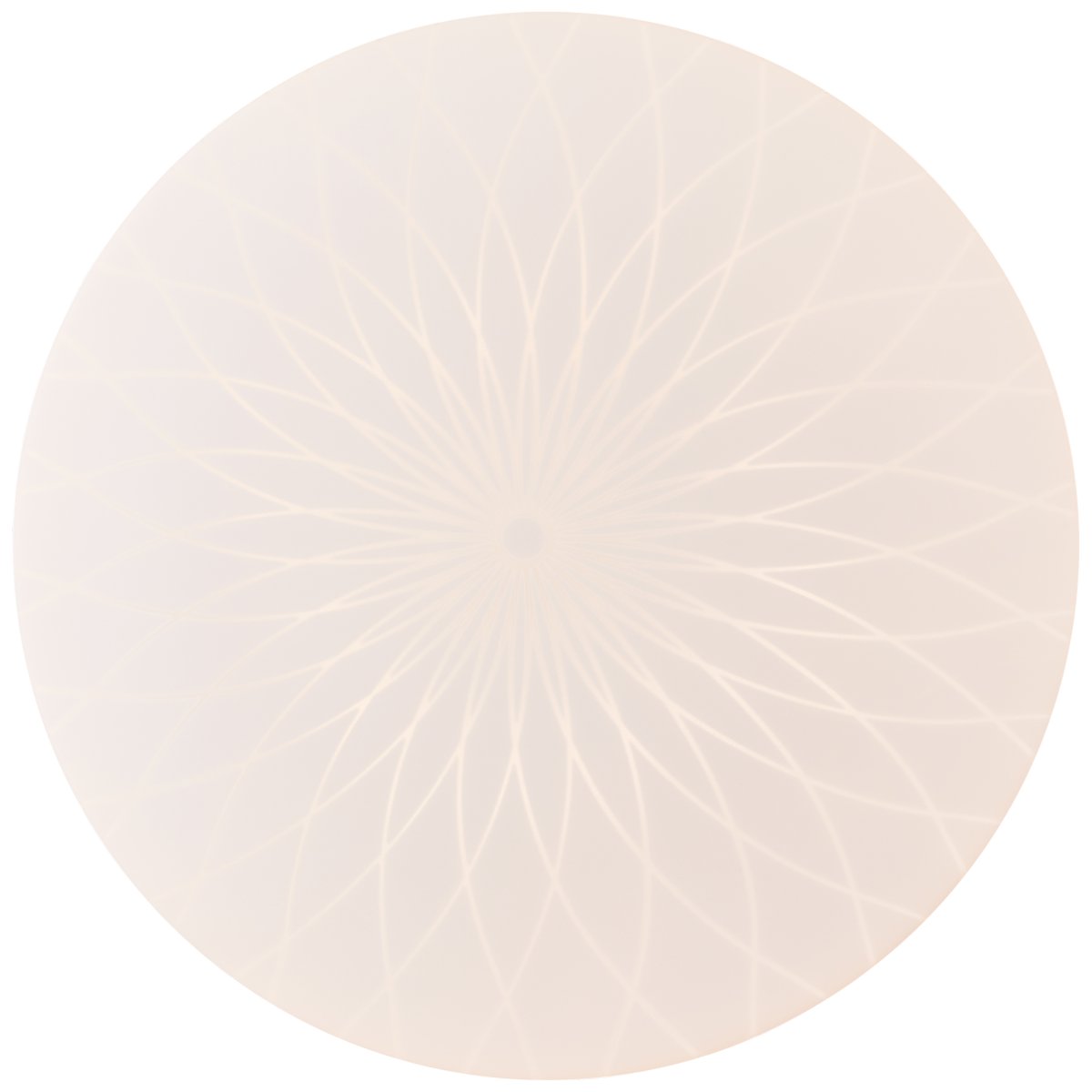 Farah Ø26 Blanco plafón De Brilliant - La fuente de luz LED integrada produce una luz blanca c&aacute;lida (3000 K) y una luminosidad de 1400 l&uacute;menes, perfecta para crear un ambiente agradable y bien iluminado, como un pasillo o una cocina.