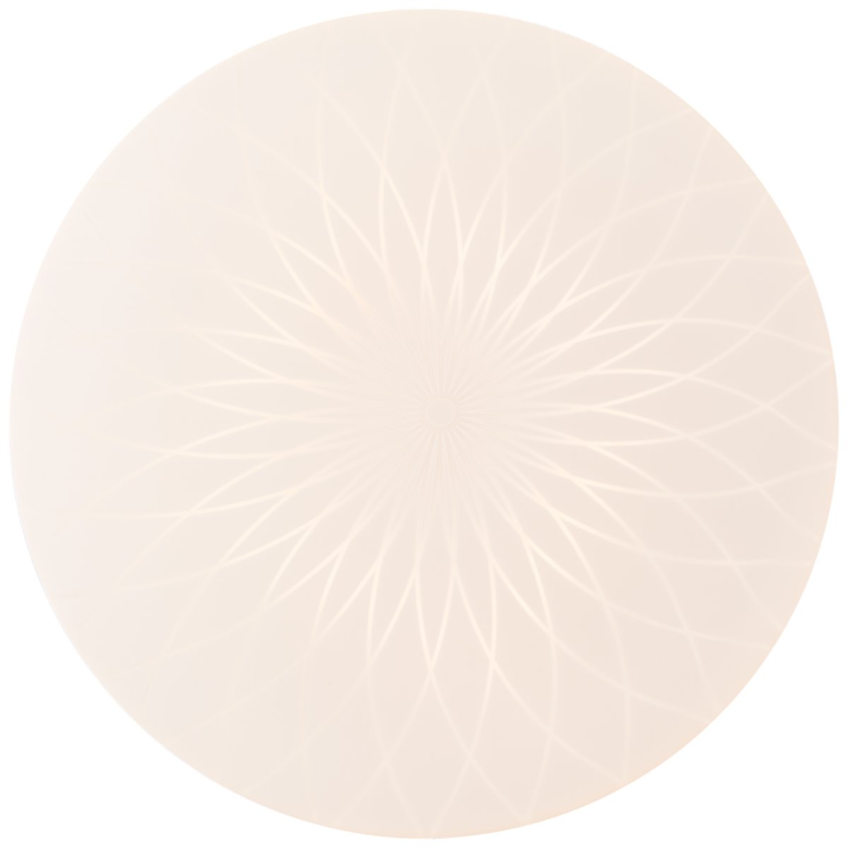 Farah Ø34 Blanco plafón De Brilliant - La fuente de luz LED integrada produce una luz blanca c&aacute;lida (3000 K) y una luminosidad de 2600 l&uacute;menes, perfecta para crear un ambiente agradable y bien iluminado, como un pasillo o una cocina.