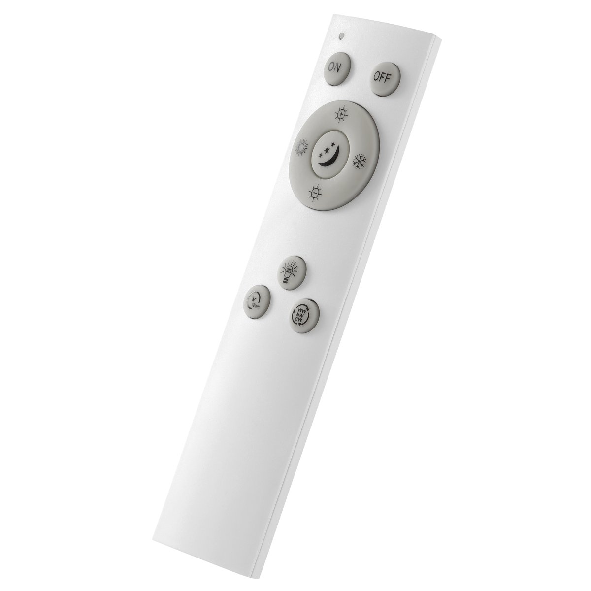 Avola 56cm Blanco plafón De Brilliant - Avola también cuenta con un práctico temporizador, función de memoria y función de luz nocturna para cualquier ocasión.