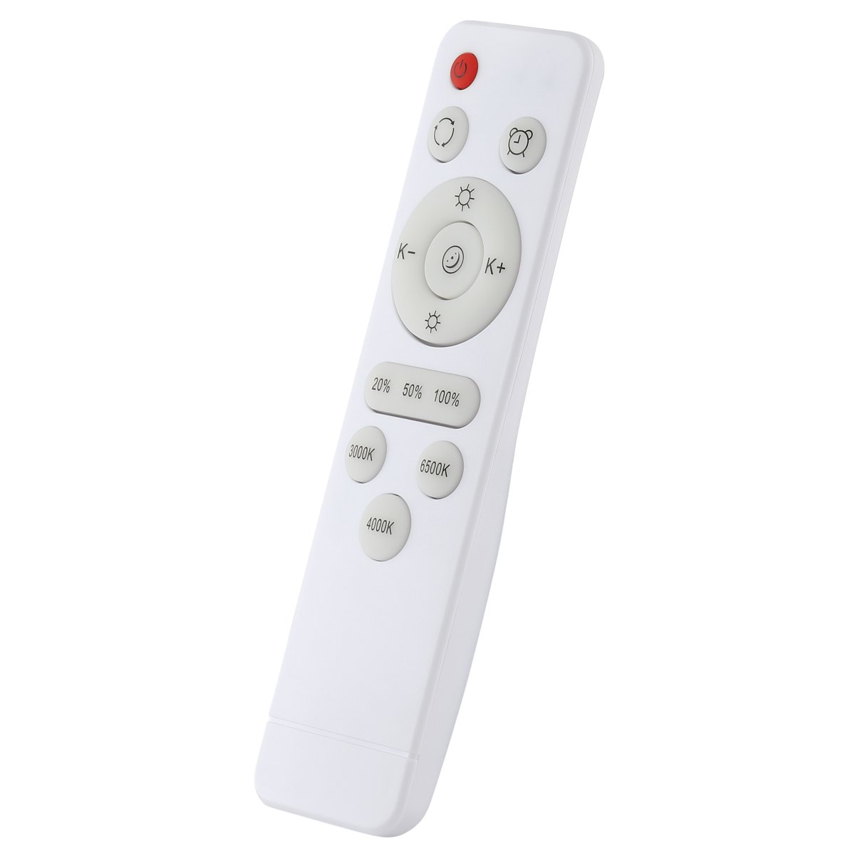 Faruz Ø40 Blanco plafón De Brilliant - Con el control remoto incluido, puedes regular fácilmente el brillo y ajustar la temperatura de color, desde una luz cálida y acogedora hasta un blanco frío y estimulante.