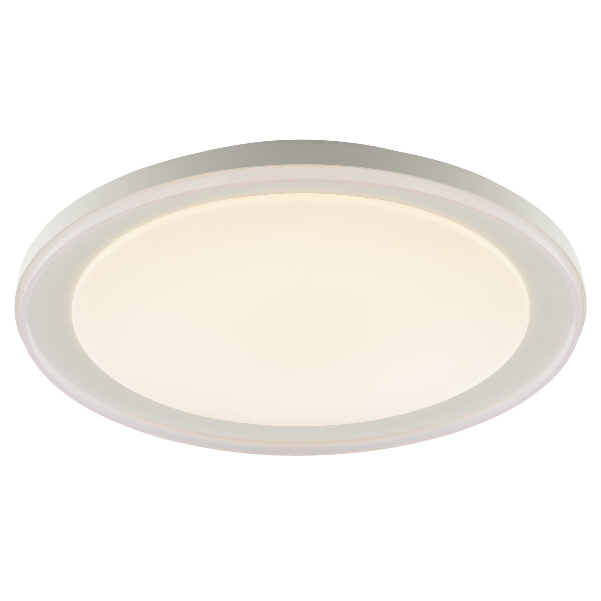 Pederson Ø45 Blanco plafón De Brilliant - Con el control remoto incluido, puede atenuar fácilmente el brillo y ajustar la temperatura de color, desde una luz cálida y acogedora hasta un blanco frío y estimulante.