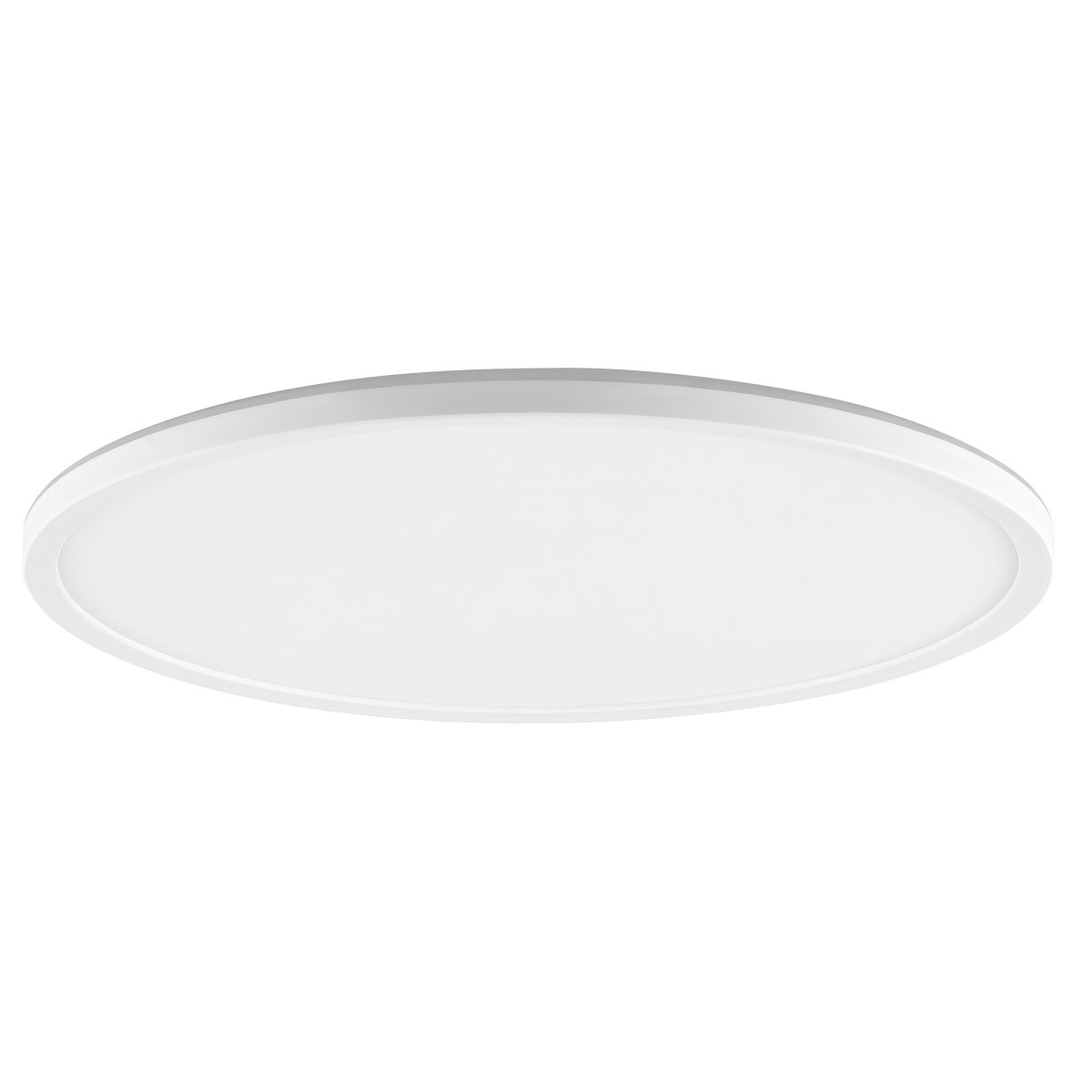 Samora Ø42 Blanco lámpara de baño De Brilliant - El marco blanco encierra un gran panel LED que emite una luz brillante y uniforme en toda su superficie, ideal para estancias donde una buena iluminaci&oacute;n es fundamental.
