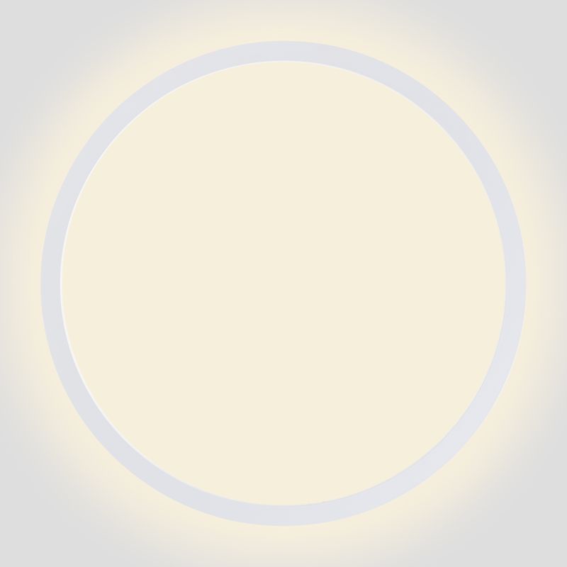 Tanida Ø42 Blanco plafón De Brilliant - La pantalla blanca incorpora un LED con una luminosidad de 2900 l&uacute;menes, regulable mediante el mando a distancia incluido.
