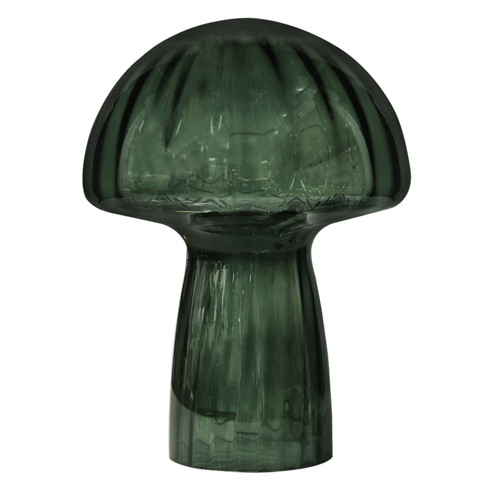 Svamp 23cm Verde lámpara de mesa De Pixie Design - Est&aacute; equipado con un temporizador y un pr&aacute;ctico regulador de intensidad de 5 niveles para ajustar la luz seg&uacute;n las necesidades, lo que lo hace perfecto tanto como iluminaci&oacute;n de trabajo como como iluminaci&oacute;n acogedora por la noche.