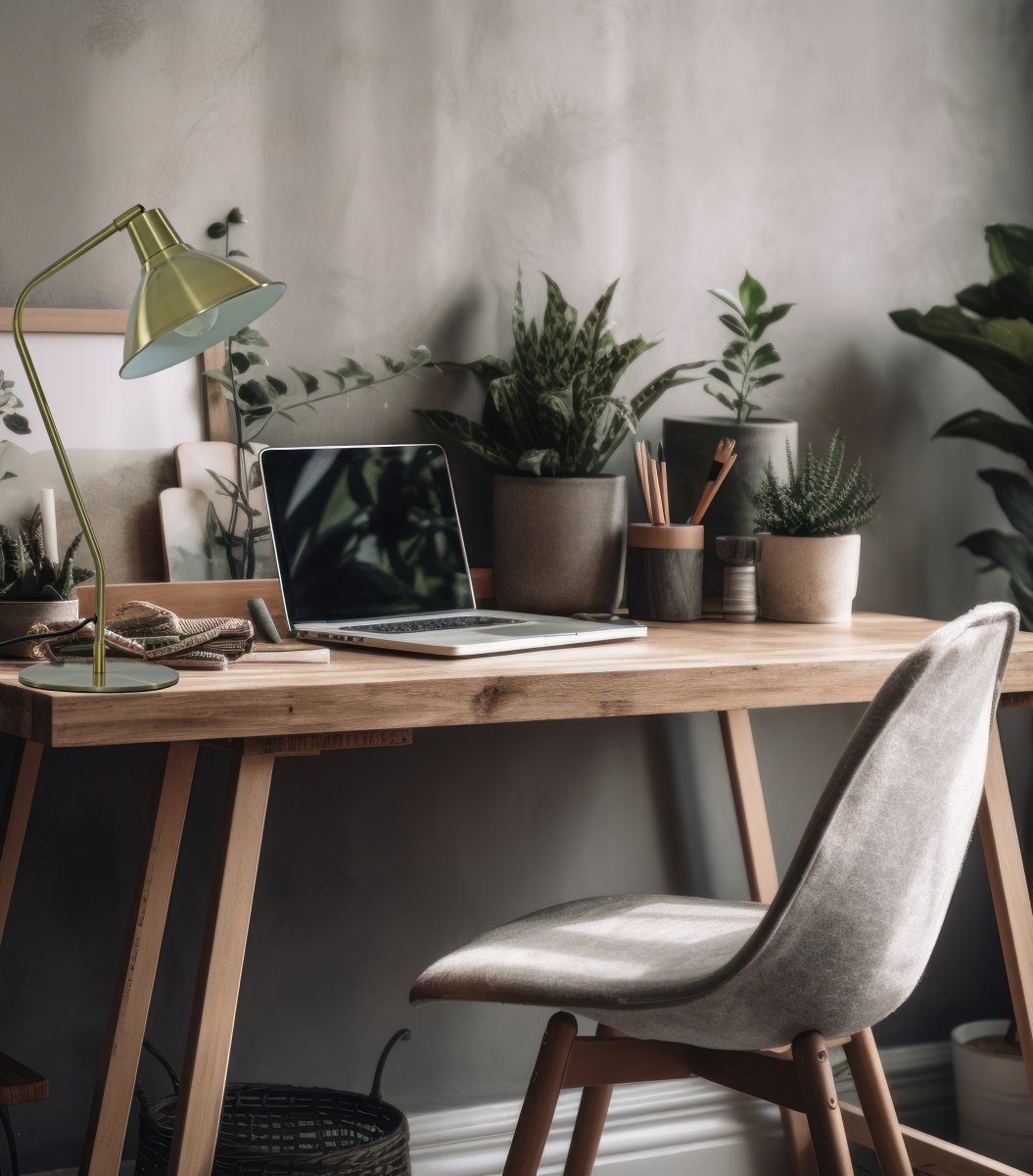 Ostri 50cm Latón antiguo lámpara de escritorio De Aneta Lighting - Ostri se convierte as&iacute; en una elegante l&aacute;mpara de escritorio para la oficina en casa o en una l&aacute;mpara de lectura junto al sof&aacute;.