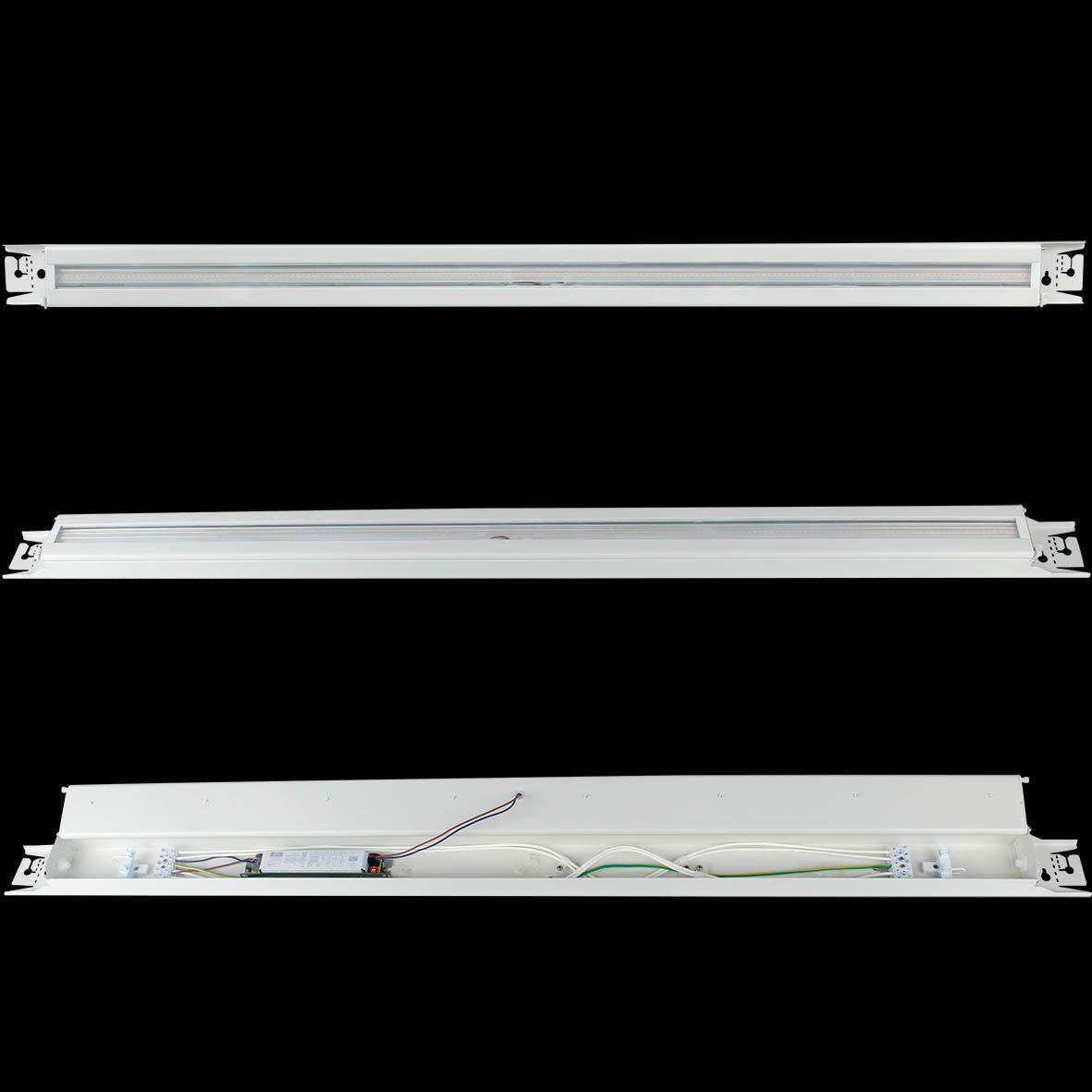 Henry Basic 4000K 165cm Blanco De Designlight - La luminaria se puede abrir y cuenta con un terminal de conexi&oacute;n r&aacute;pida con un terminal de tornillo de 5 polos para cable de 2,5 mm&sup2;.