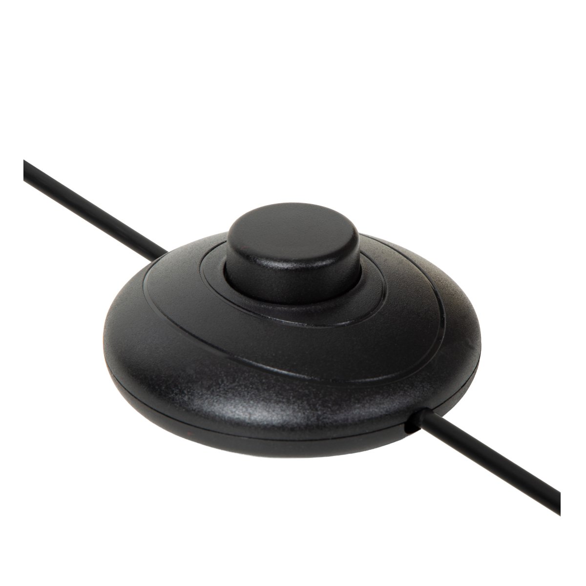 Samling Beige lámpara de pie De Lucide - Un pr&aacute;ctico interruptor de pie con regulador de intensidad integrado se encuentra en el cable, permitiendo ajustar de forma continua el brillo y la temperatura de color, desde blanco c&aacute;lido hasta blanco fr&iacute;o.