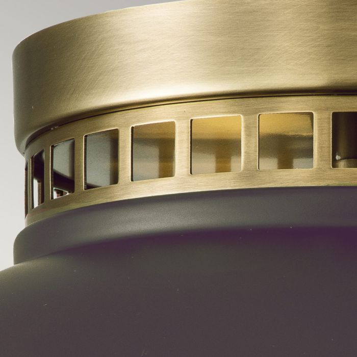 Amelia Ø32 Bronce/latón plafón De Elstead Lighting - 