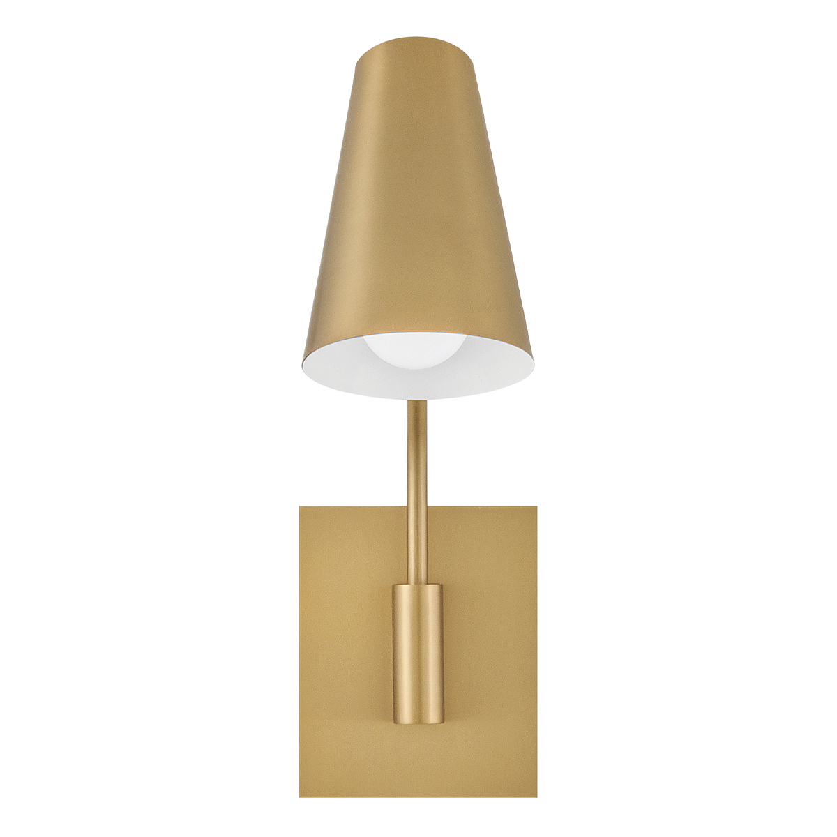 Bray 42cm Latón lámpara de lectura De Elstead Lighting - Su dise&ntilde;o estilizado la hace ideal como l&aacute;mpara de mesilla, de sof&aacute; o de sill&oacute;n.
