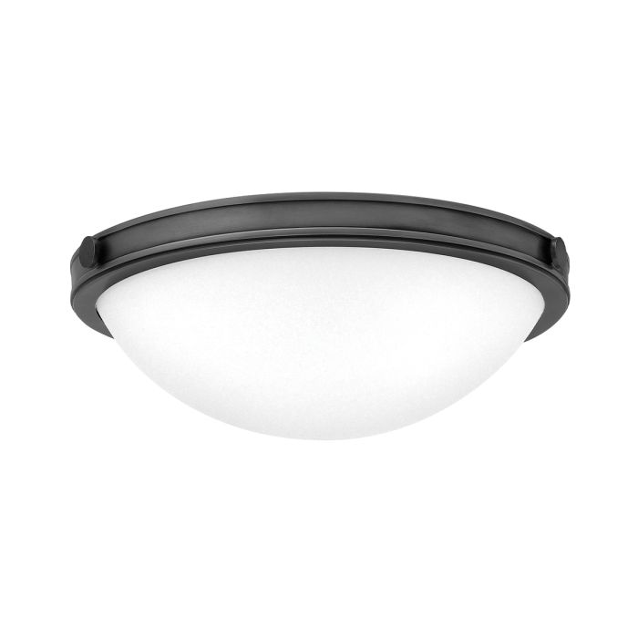 Collier Ø35 Negro plafón De Elstead Lighting - Collier cautiva con su elegante dise&ntilde;o de los a&ntilde;os 50, que combina una discreta est&eacute;tica retro con una elegancia moderna.