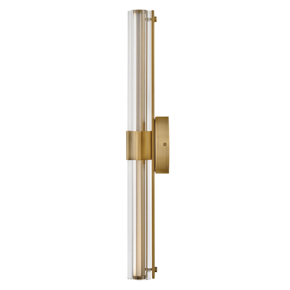 Georgette 60cm Latón lámpara de baño De Elstead Lighting - Georgette es una elegante lámpara de pared para baño con un diseño decorativo y simétrico.