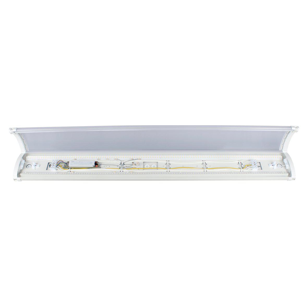 Liny Grab 3000/4000K 62cm Blanco De Designlight - Con esta luminaria industrial, obtendr&aacute; una soluci&oacute;n de iluminaci&oacute;n a largo plazo que combina durabilidad, seguridad y eficiencia energ&eacute;tica, perfecta para lugares de trabajo exigentes.