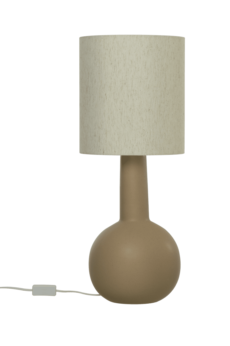 Eleana 74cm Marrón lámpara de mesa De Aneta Lighting - La lámpara de mesa Eleana es una lámpara elegante y atemporal que encaja perfectamente en tu hogar.