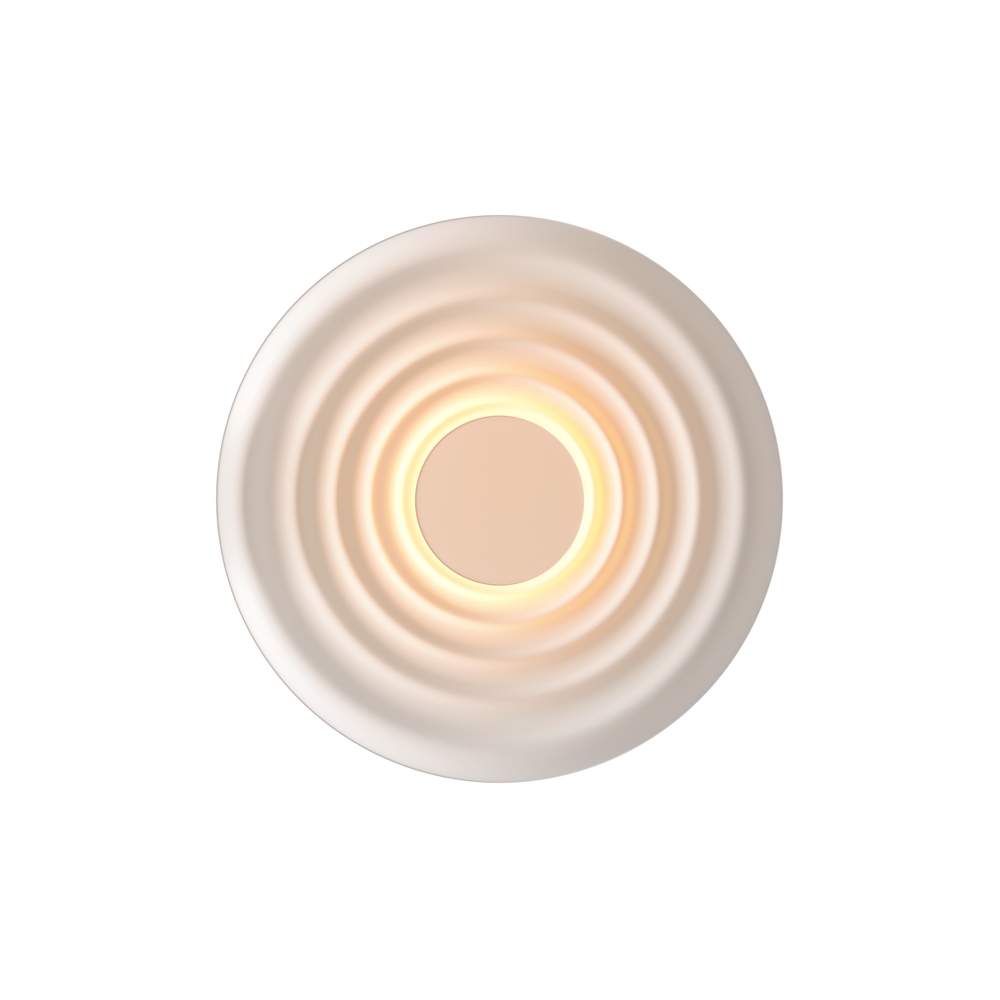 Nami Ø40 Blanco lámpara de pared De Maytoni - El aplique Nami combina un dise&ntilde;o moderno con una iluminaci&oacute;n suave, convirti&eacute;ndolo en un complemento funcional y decorativo para su hogar.