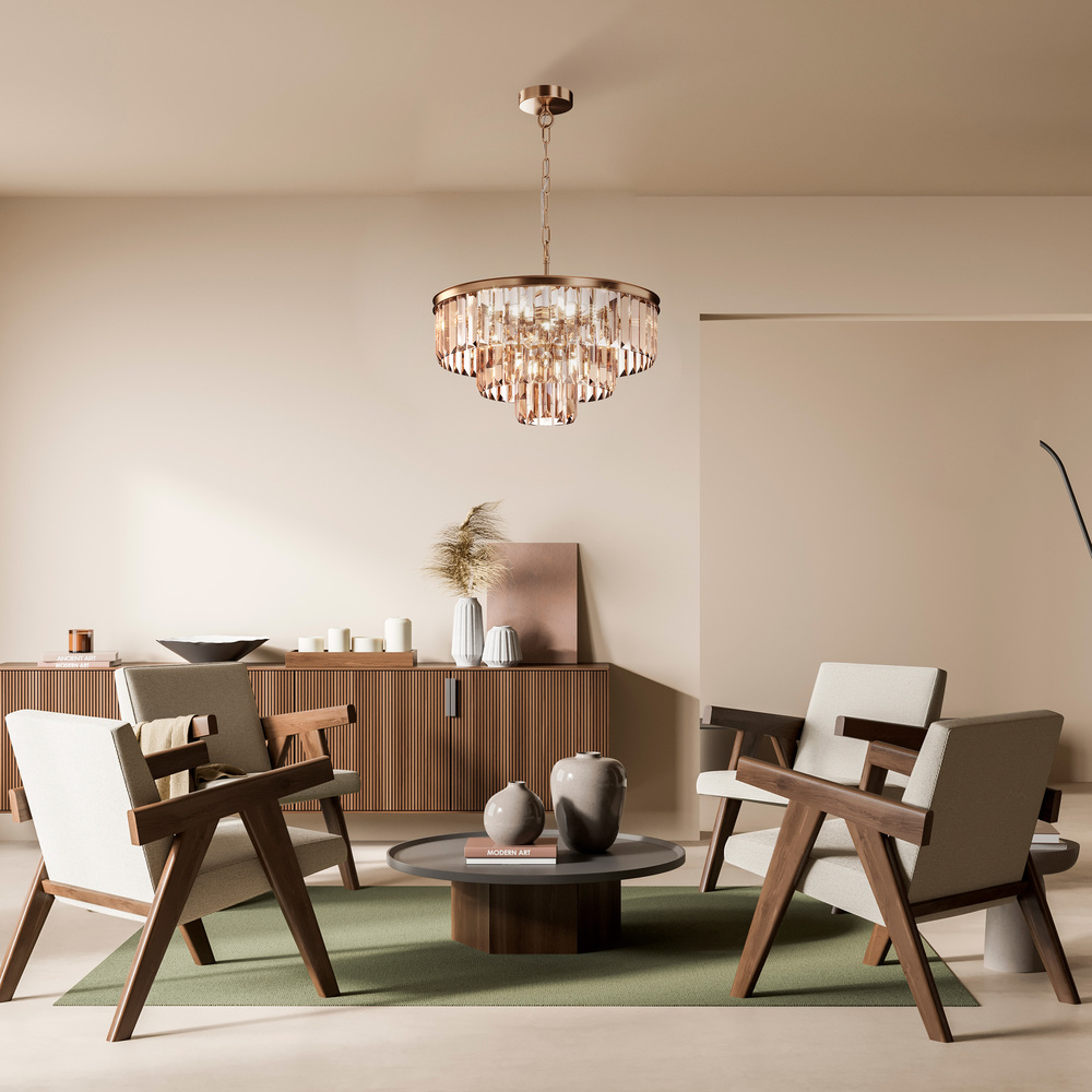 Revero Ø50 Oro cristal De Maytoni - 