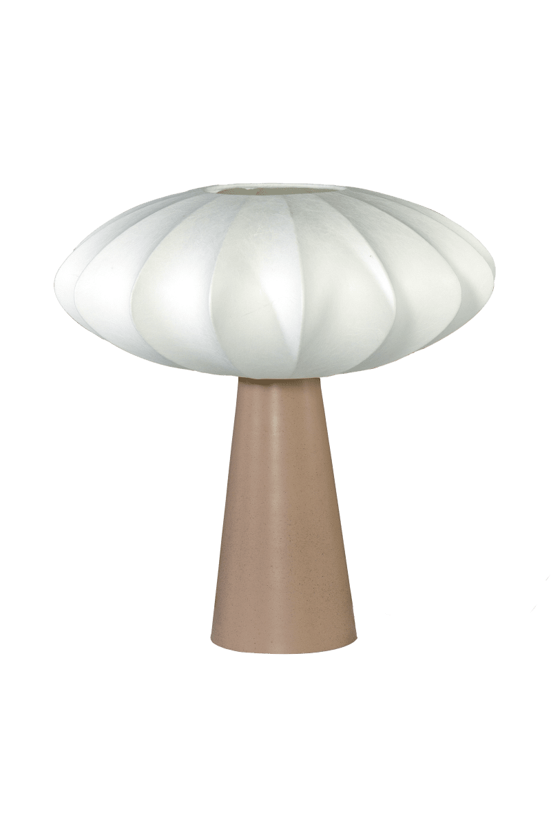 Madison 35cm Beige lámpara de mesa De Aneta Lighting - La base en un c&aacute;lido tono beige crea un hermoso contraste con la pantalla, aportando a la l&aacute;mpara un aspecto c&aacute;lido y armonioso.