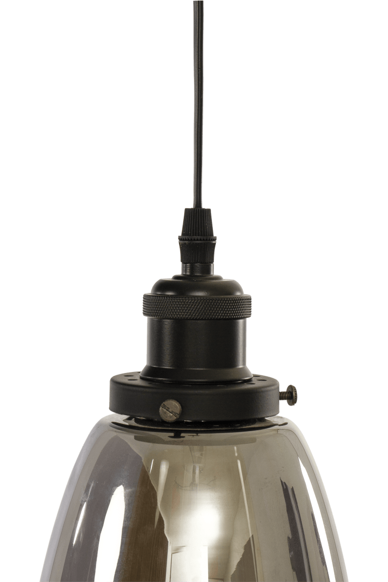 Niki Ø14 Color humo lámpara de ventana De Aneta Lighting - Con su pantalla de cristal ahumado, Niki proporciona una hermosa distribuci&oacute;n de la luz.