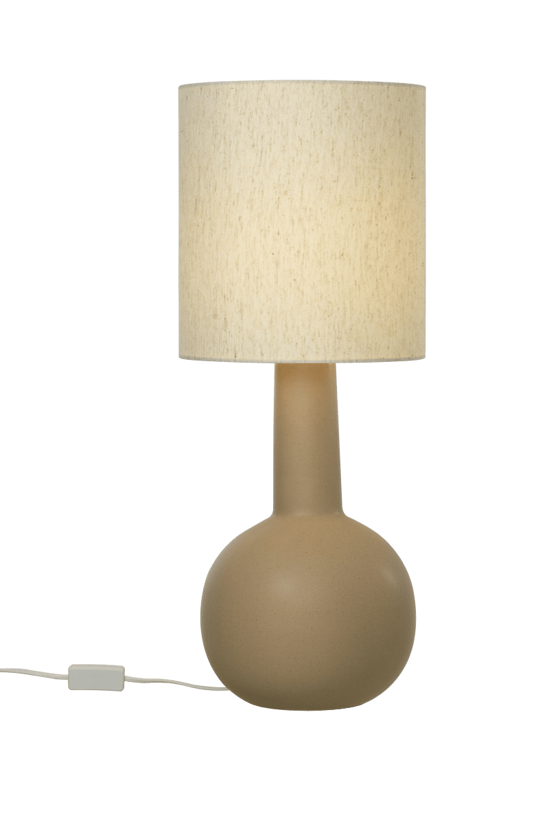 Eleana 74cm Marrón lámpara de mesa De Aneta Lighting - La lámpara de mesa Eleana es una lámpara elegante y atemporal que encaja perfectamente en tu hogar.