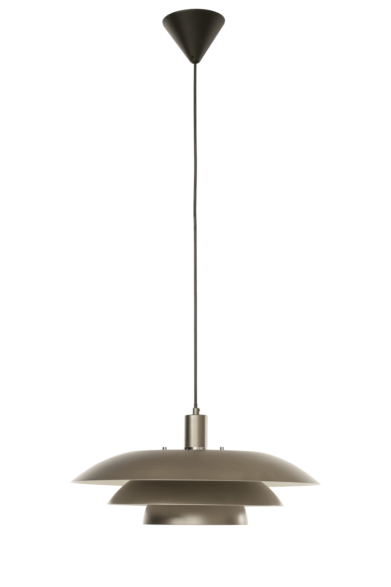 Epsilon 1 Ø45 Estaño Lámpas de techo De Aneta Lighting - L&aacute;mpara de techo con gancho de suspensi&oacute;n fabricada en pl&aacute;stico blanco.