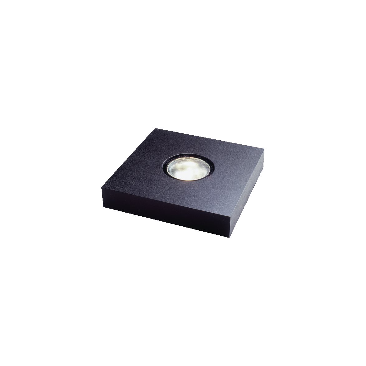Base Iluminada 13x13cm Negro De Frilight - El panel de luz se suministra completo con un cable de 2,2 m de largo, interruptor de encendido y enchufe.
