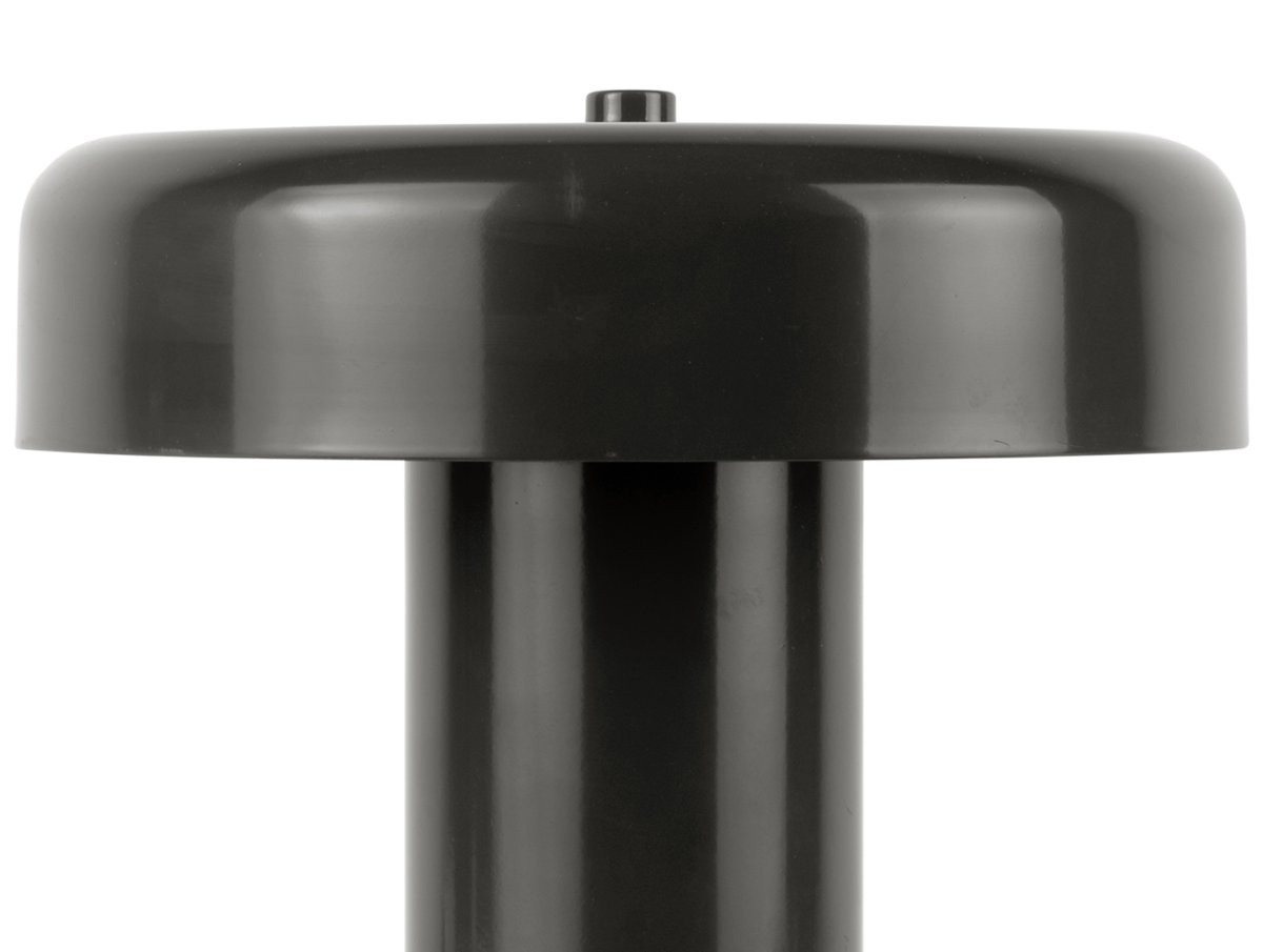 Riqueza Palo 26cm Negro lámpara de mesa De Leitmotiv - Una lámpara de mesa moderna que combina sencillez con un toque de lujo.