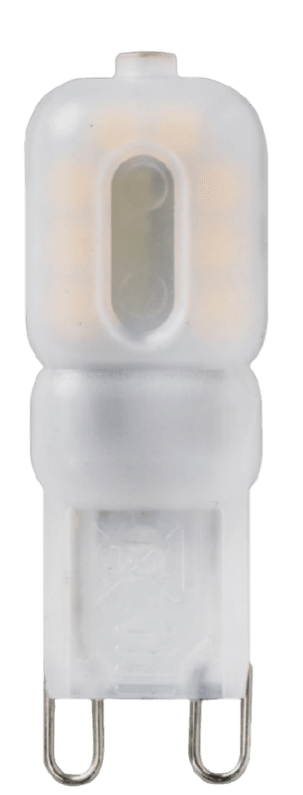 G9 2W regulable 2850K RA90 De Nordic Lighting - Con una luz c&aacute;lida de 2850 K y un alto &iacute;ndice de reproducci&oacute;n crom&aacute;tica (RA90), ofrece colores naturales y una atm&oacute;sfera agradable.