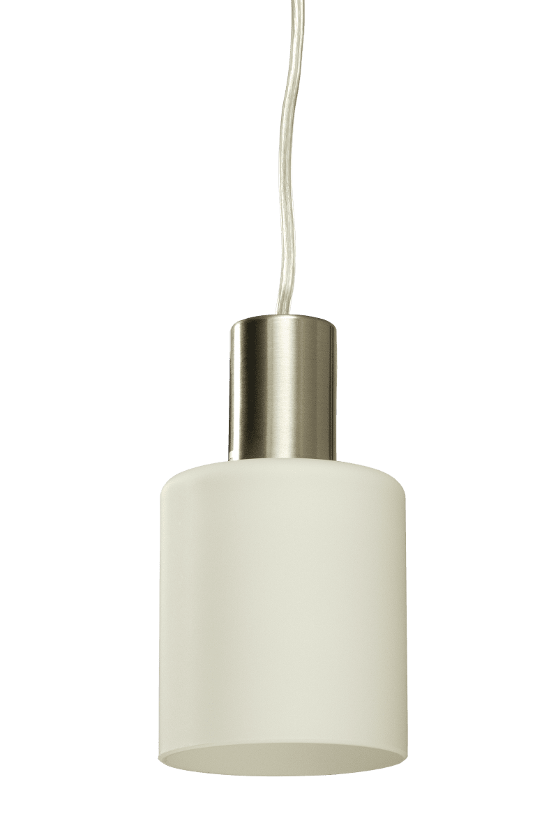 Cylinder Ø9 Blanco lámpara de ventana De Aneta Lighting - Lámpara de ventana cilíndrica fabricada en acero con pantalla de cristal blanco opal que proporciona una luz hermosa y sin deslumbramientos.