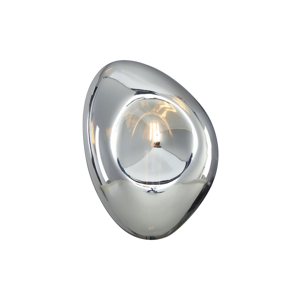 Mabell 28cm Plata lámpara de pared De Maytoni - Esta lámpara crea un punto de luz cálido y acogedor, y al colocar varias de ellas en grupo en la pared, puedes crear una elegante pieza de arte que combina función y estética.