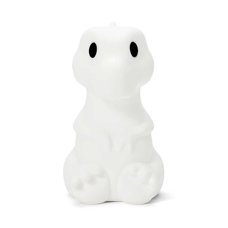 Rena First Light Blanco lámpara infantil De Mr Maria - Rena tiene la forma de un dulce y amigable Tyrannosaurus Rex y es un compa&ntilde;ero seguro para las comidas nocturnas, la lectura de cuentos antes de dormir y los sue&ntilde;os.