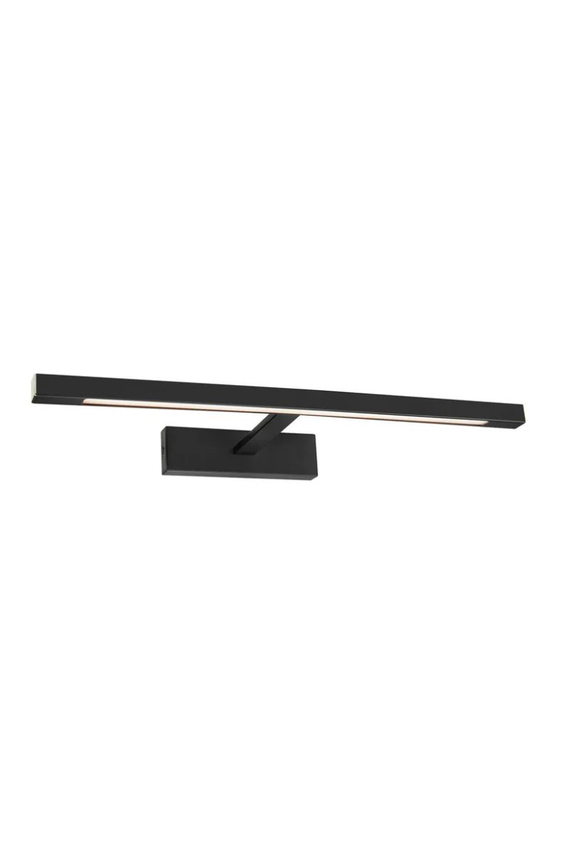 Neptunus 60cm Negro lámpara de baño De Markslöjd - Esta elegante y moderna lámpara de pared es la elección perfecta para una iluminación con estilo de espejos y baños.