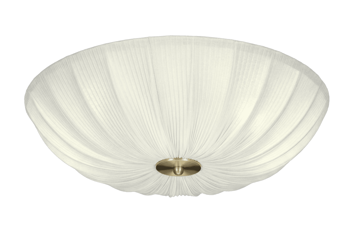 Lady Ø55 Blanco plafón De Aneta Lighting - Una l&aacute;mpara de mesa decorativa que se integra armoniosamente en salas de estar, dormitorios y pasillos.