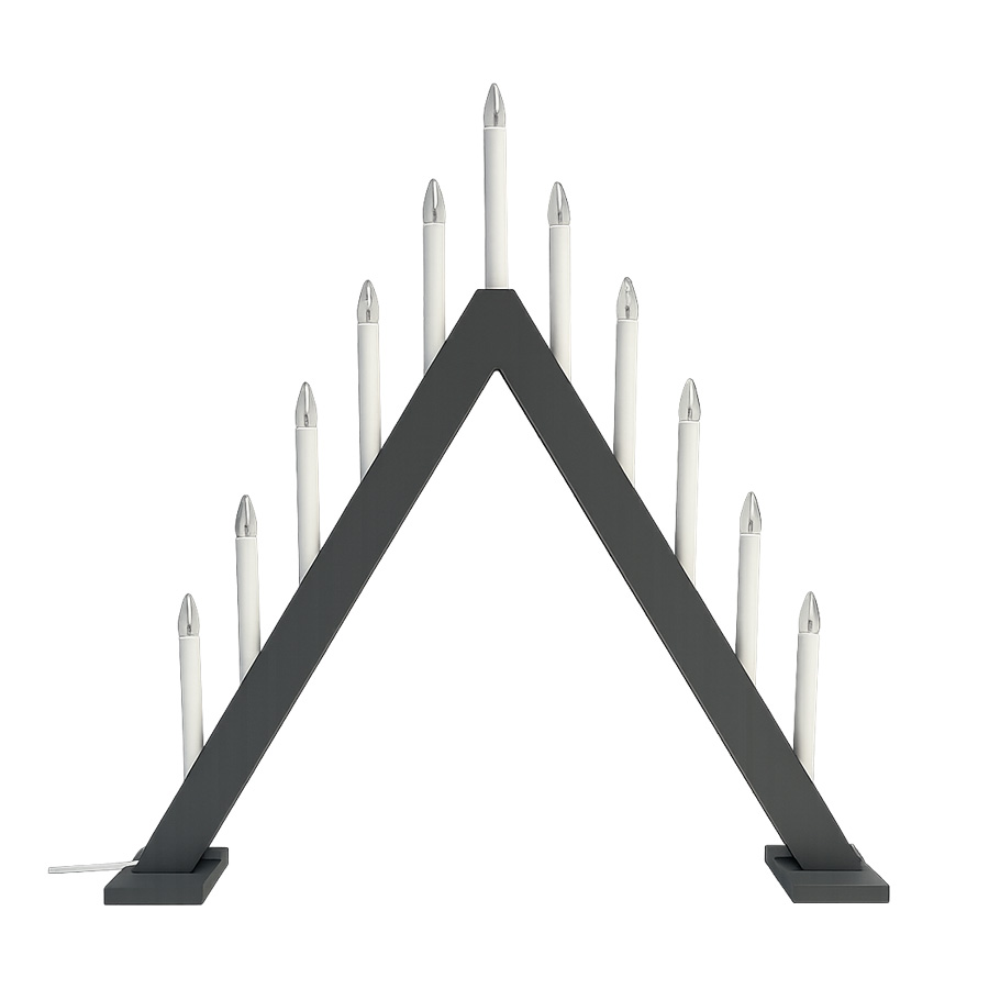 Nova 11 Gris De Pixie Design - Viene con un cable de 2 m, interruptor de encendido y enchufe.