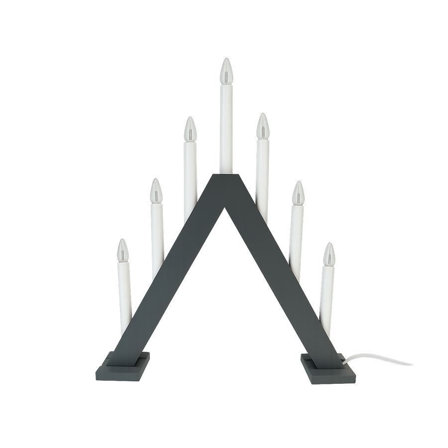 Nova 7 Gris De Pixie Design - Viene con un cable de 2 m, interruptor de encendido y enchufe.