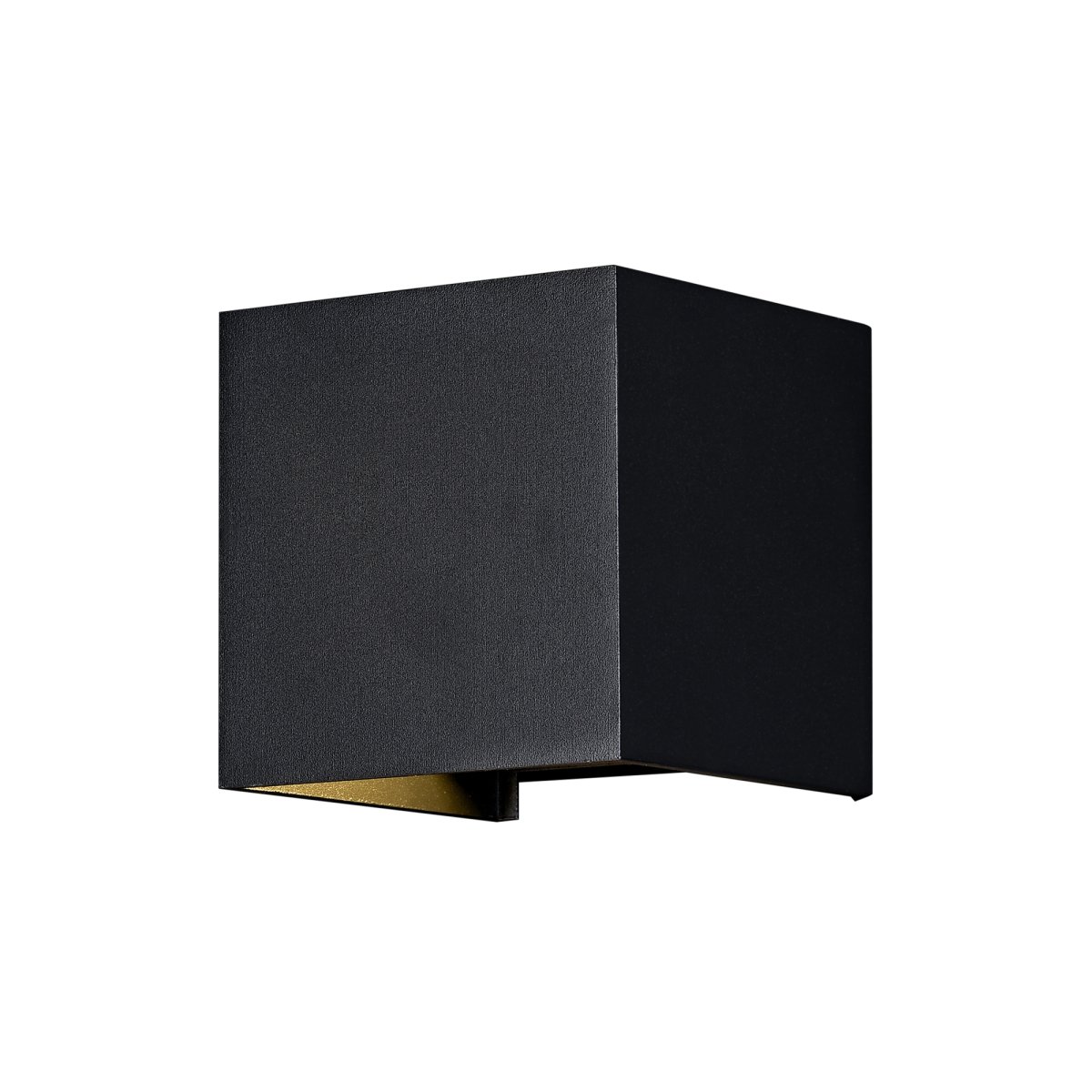 Fulton Negro lámpara de exterior De Maytoni - La superficie simple y elegante se combina con un flujo de luz de dos lados que proporciona una iluminación suave y agradable tanto hacia arriba como hacia abajo.