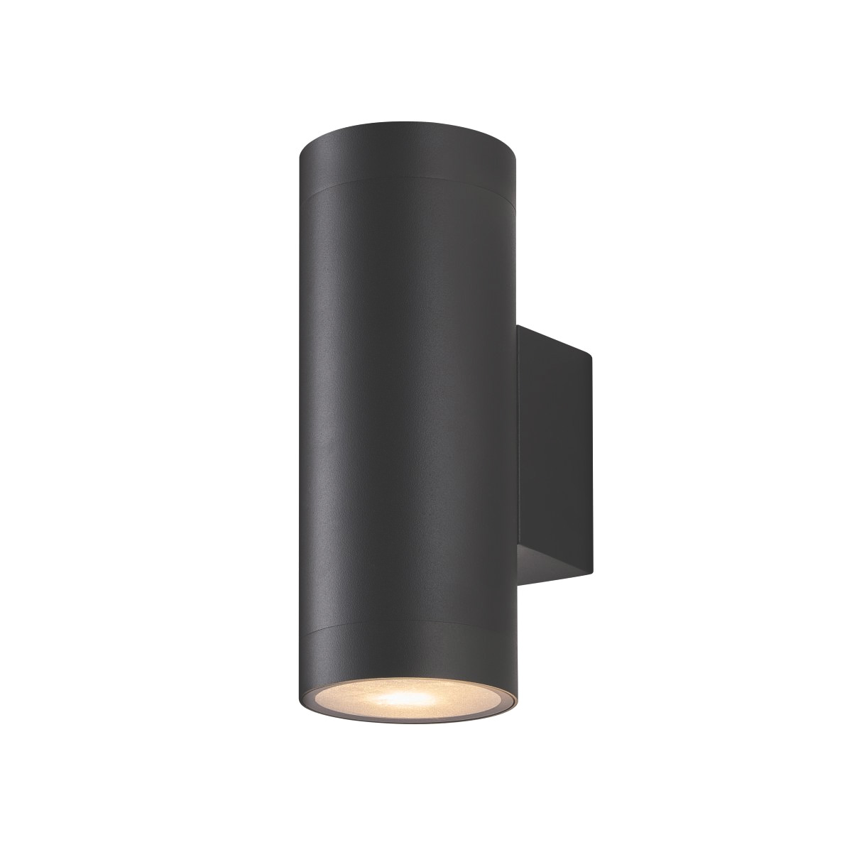 Oden Duo Antracita lámpara de exterior De Lampan - Lampan lyser fint b&aring;de upp och ner p&aring; v&auml;ggen.