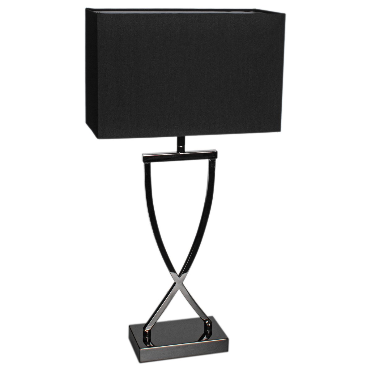 Omega 52cm Negro lámpara de mesa De By Rydéns - Este modelo de lámpara de mesa Omega tiene una altura total de 52 cm y una pantalla de 17 cm de altura.