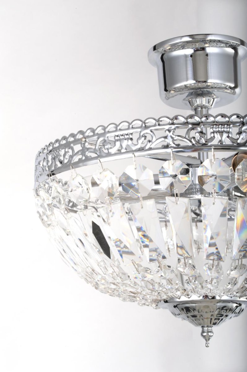 Classic Ø35 Cromo cristal De Norrsken Design - Perfecto para cualquiera que quiera mejorar su experiencia de vida y crear una atmósfera sofisticada en todas partes, desde la sala de estar hasta el pasillo.