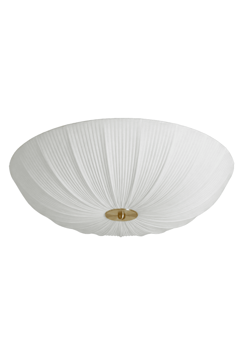 Lady Ø55 Blanco plafón De Aneta Lighting - Una l&aacute;mpara de mesa decorativa que se integra armoniosamente en salas de estar, dormitorios y pasillos.