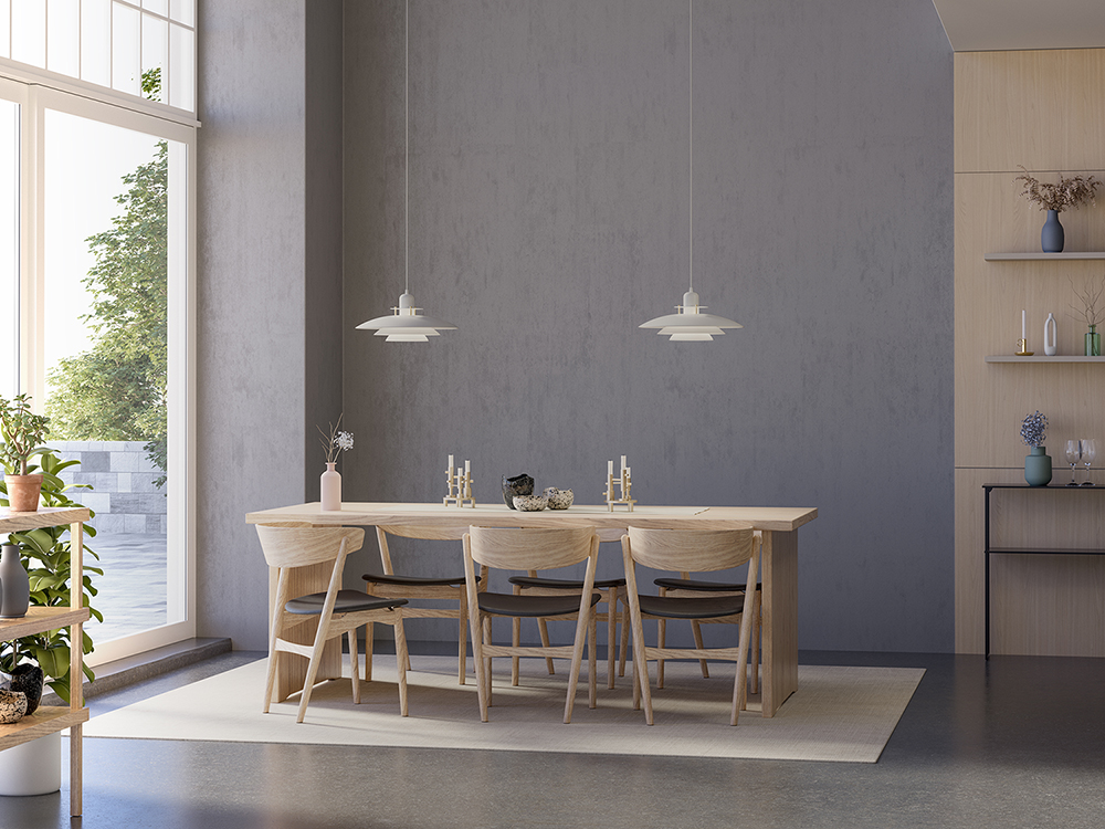 Primus I Ø43 Arena Lámpas de techo De Belid - Primus es una de las lámparas colgantes de cocina más populares de Belid.