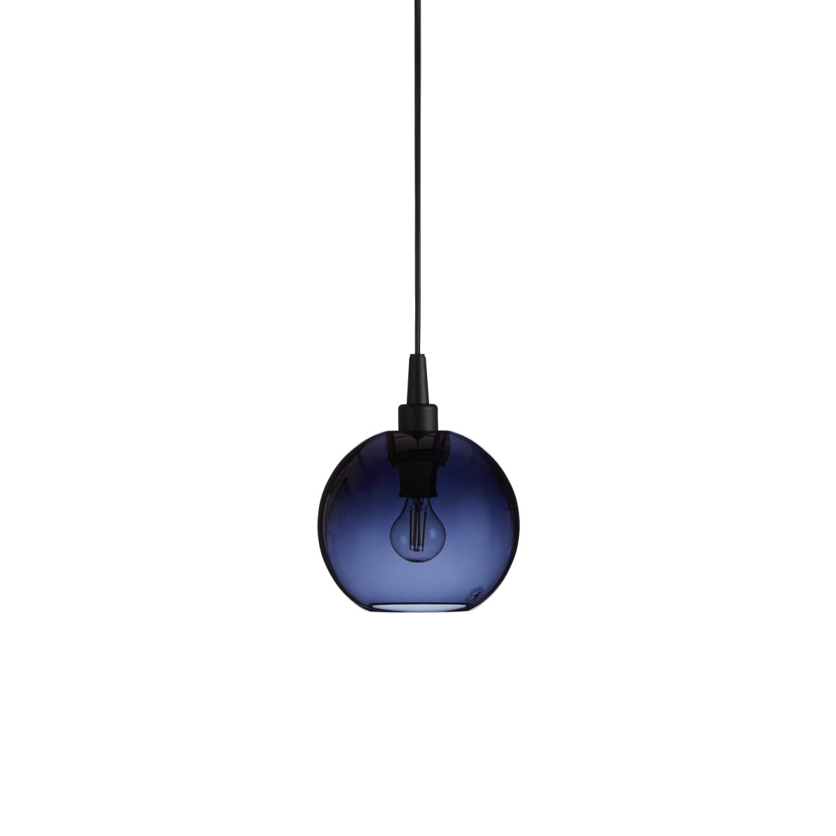 Gloria Ø16 Azul/negro Lámpas de techo De Belid - La familia Gloria incluye lámparas colgantes, candelabros, lámparas de techo y lámparas de mesa.