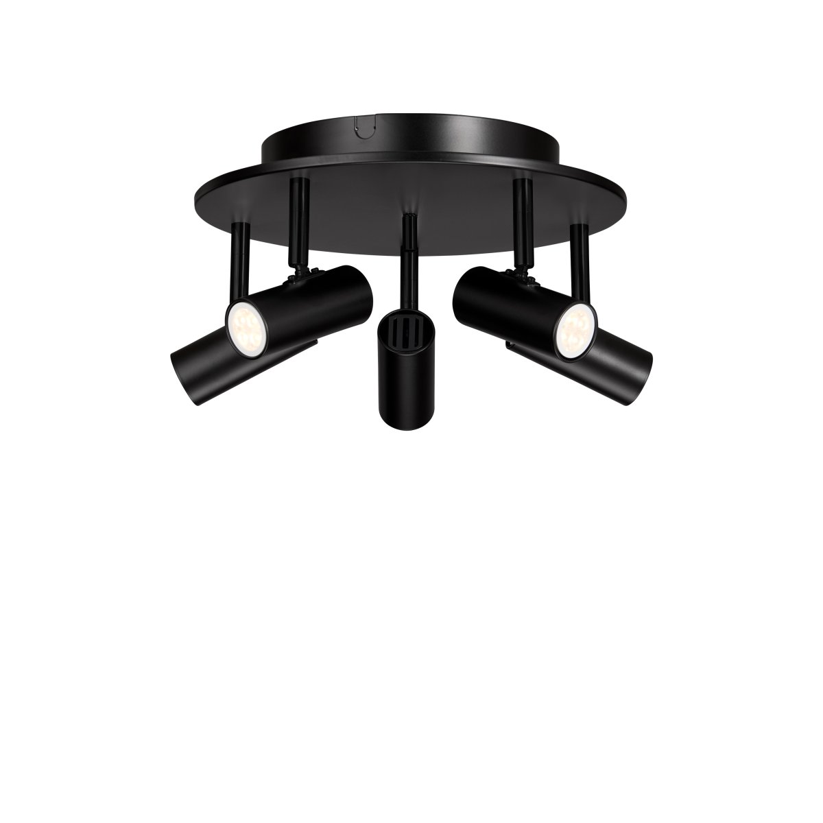 Cato 5 Negro mate foco de techo De Belid - La serie Cato incluye lámparas de pie, focos, sobremesas y apliques de pared.