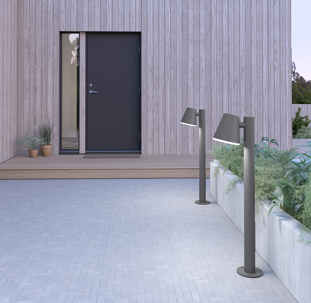 Mist 103cm Estructura del grafito balizas De Belid - El hecho de que la lente sea ligeramente más larga que la pantalla también provoca cierta dispersión lateral de la luz.