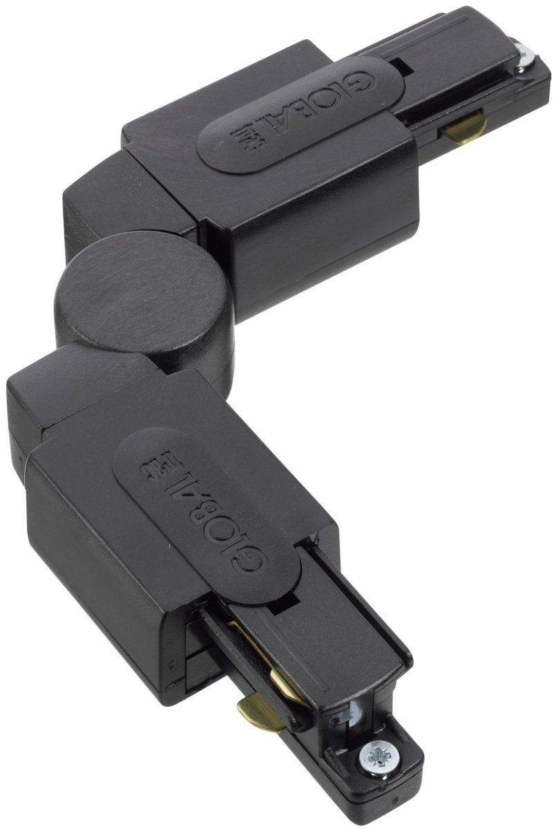 Flex Conector Negro De Belid - Conector giratorio para carriles monof&aacute;sicos Belids.