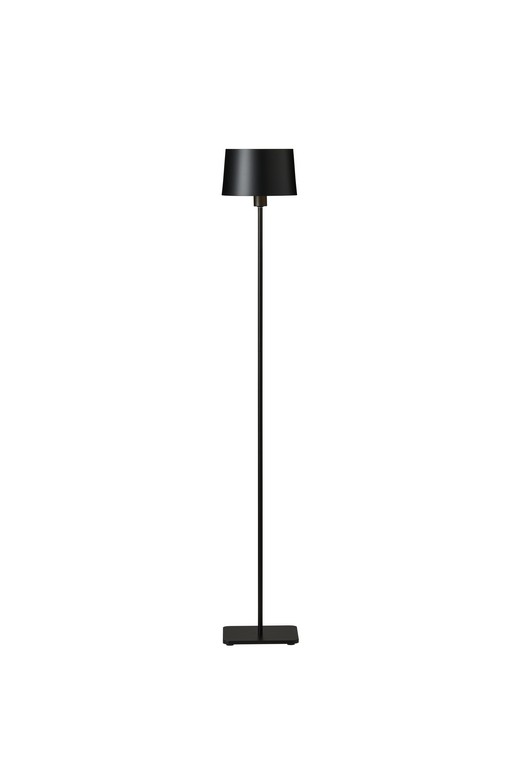 Cuub Negro mate lámpara de pie De Herstal - 