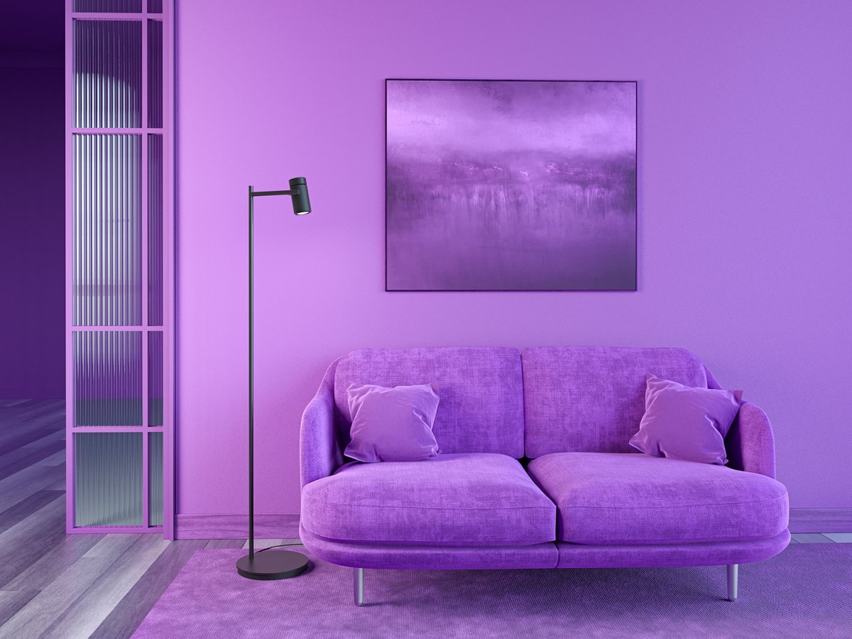 Holder Negro lámpara de pie De Herstal - La familia Holder se caracteriza por la combinaci&oacute;n de metal y madera.