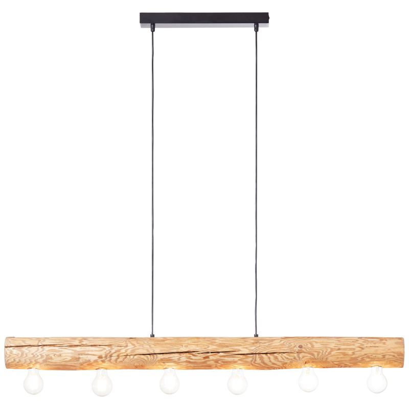 Trabo 115cm Madera Lámpas de techo De Brilliant - La lámpara se fabrica en Europa, lo que garantiza una alta calidad y una producción sostenible.